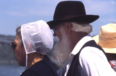 Amish couple