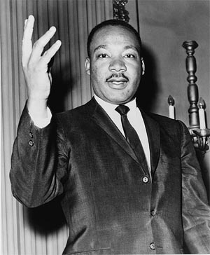 Martin Luther King - Library of Congress photo