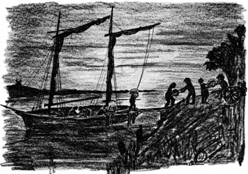 Smugglers on Romney Marsh