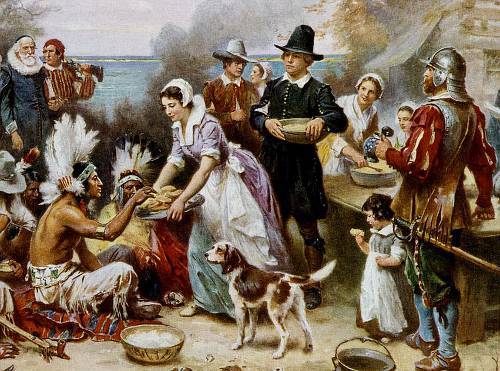 The first Thanksgiving