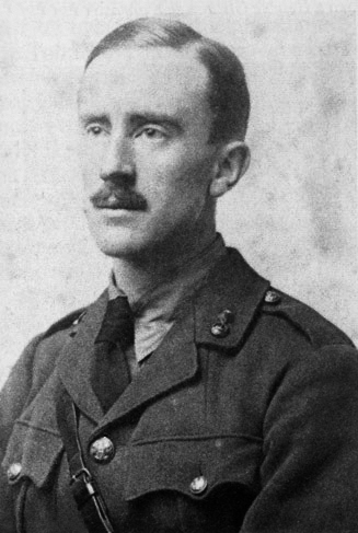 Tolkien in the army
