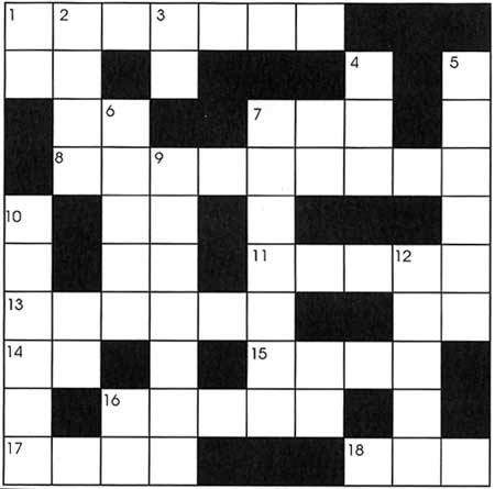 Crossword Puzzles Answers on Answers Tothis Crossword Have Something To Do With The Subject Of