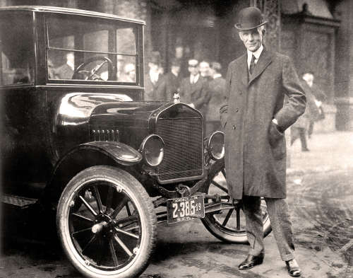 Henry Ford with Model T