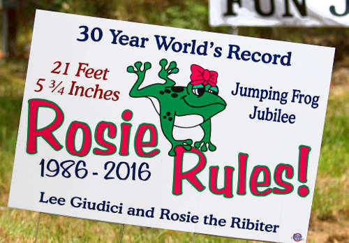 Rosie has held the record for over 30 years