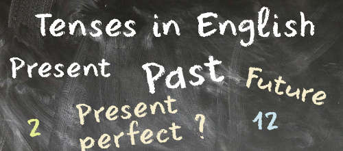 How many tenses are there in English?