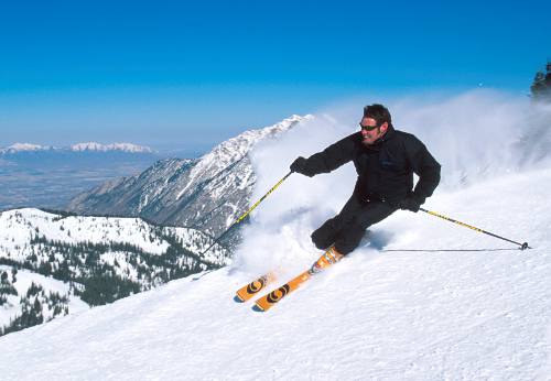 skiing in Utah