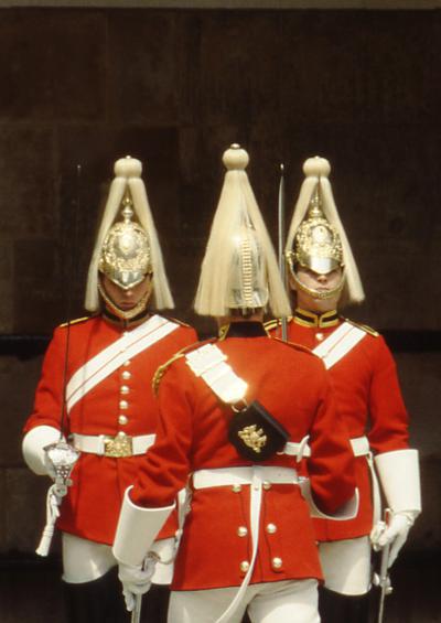 Guardsmen in London