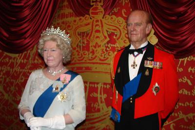 The Queen at Madame Tussauds