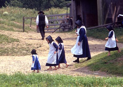 Amish children