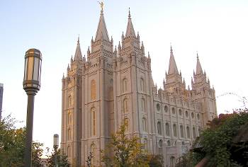 Temple in Salt Lake City
