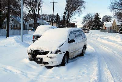 Winter life in Canada