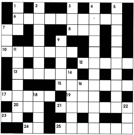 Communications crossword