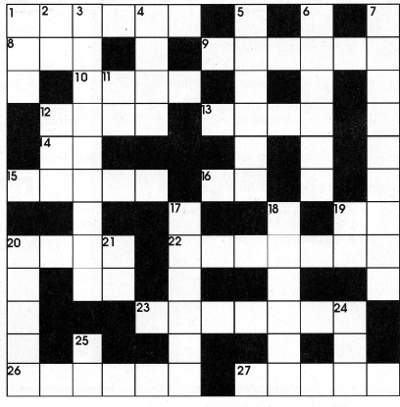 Letter crossword