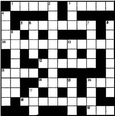 Weather crossword